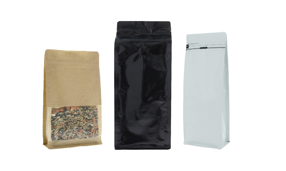 Standbodenbeutel mit Druckverschluss