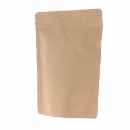 Kaffeebeutel Kraftpapier - braun - 2 kg (280x400+{75x75}mm)