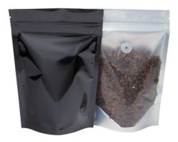 Kaffeebeutel Durchsichtig / Schwarz