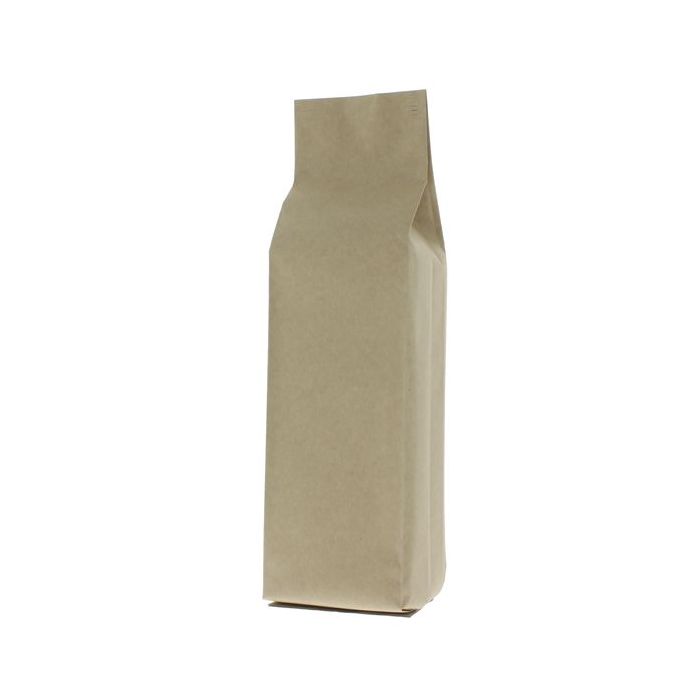 Seitenfaltenbeutel Kraftpapier - braun