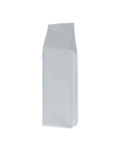 Seitenfaltenbeutel - matt weiss - 135x390+{40+40} mm (2,8-3,3 ltr)