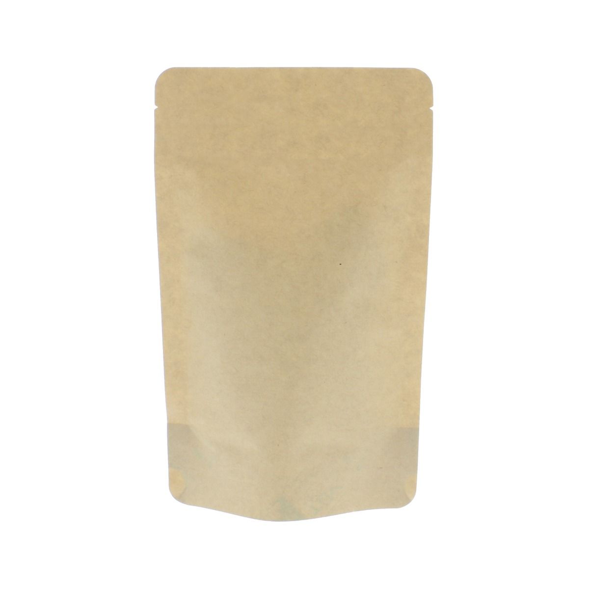 Standbodenbeutel Kraftpapier kompostierbar - braun