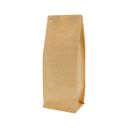 Flat Bottom Kaffeebeutel Kraft-Look (100% Recycelbar)
