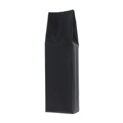 Seitenfalten-Kaffeebeutel - matt schwarz - 1 kg (135x390+{40+40} mm)